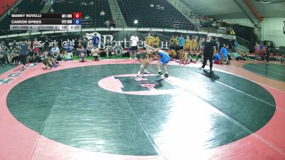 113 lbs Manny Novelli, Alaska 1 HS Boys vs Carson Spires, Utah 2 HS Boys