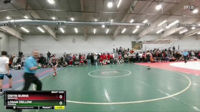 106 lbs Cons. Round 5 - Logan Dellow, Pomona vs Owyn Burns, Brighton