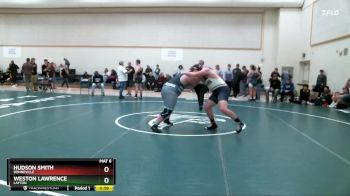 285 lbs Cons. Round 2 - Weston Lawrence, Layton vs Hudson Smith, Bonneville