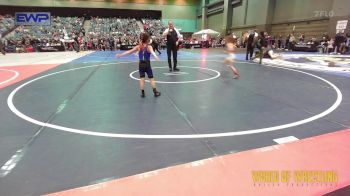 46 lbs 5th Place - Macie Ensley, Middleton Vikings Wrestling Club vs Celine Hashmi, SoCal Hammers