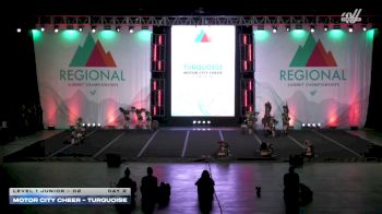 Motor City Cheer - Turquoise [2026 L1 Junior - D2 Day 2] 2026 The Midwest Regional Summit