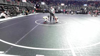 60 lbs Consolation - Landon Nunnelly, Hallsville Kids Club vs Chasen Burke, Stl Warriors