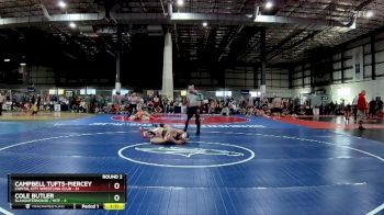 150 lbs Round 2 (4 Team) - Campbell Tufts-Piercey, CAPITAL CITY WRESTLING CLUB vs Cole Butler, SLAUGHTERHOUSE / WTF