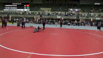 65 lbs Cons. Round 3 - Zaynn Crandall, Outlaw Wrestling Club vs Anderson Mays, Pinnacle