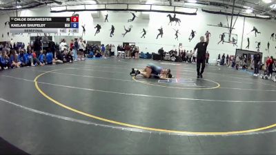 110 A Semifinal - Kaelani Shufeldt, North Central University vs Chloe Dearwester, Presbyterian College