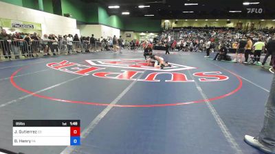 95 lbs Consi Of 4 - Justice Gutierrez, CO vs Brooklyn Henry, PA