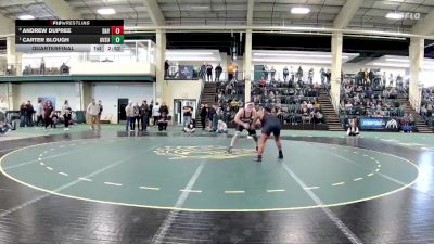 285 lbs Quarterfinal - Carter Blough, Grand Valley State vs Andrew Dupree, Davenport