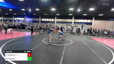 130 lbs Consi Of 32 #2 - Genesis Sandoval, Brawley Wr Ac vs Margaret Tobacco, Blacksheep WC