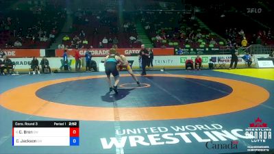 92kg Cons. Round 3 - Connor Bren, Dinos WC vs Clark Jackson, Guelph WC