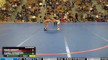 80 lbs Quarterfinal - Russell Commerford, Summit Wrestling Academy vs Kalon Lindquist, Owatonna Wrestling Academy