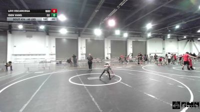 46 lbs 2nd Place - Levi Escarcega, Manu WC vs Isen Vang, Elk Grove Wr Acd
