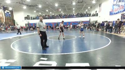 120 lbs Champ. Round 1 - Will Rossi, Coeur D Alene vs Walter Olsen, Buhl