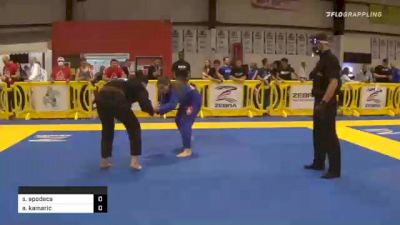 Sara Apodaca vs Emma Kamaric 2020 Houston International Open IBJJF Jiu-Jitsu Championship