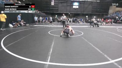 133 lbs Cons. Round 2 - Kane Butrick, Northwestern (Iowa) vs Kaven Bartlett, Newman