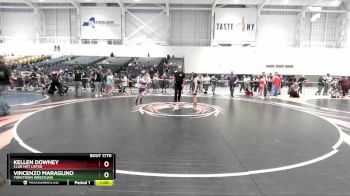 88 lbs Cons. Semi - Kellen Downey, Club Not Listed vs Vincenzo Maraglino, Yorktown Wrestling