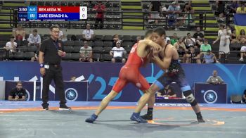 60 kg Qualif. - Wail Ben Aissa, Algeria vs Abolfazl Zare Eshaghi, Iran