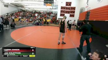 170A Round 1 - Camden Johnson, Laurel vs Jake Schlattmann, Greybull/Riverside