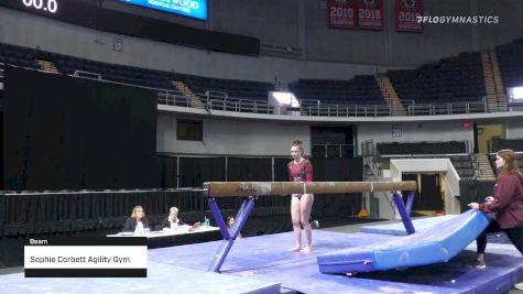 Sophie Corbett Agility Gym - Beam - 2022 Elevate the Stage Huntsville presented by SportsMED & Crestwood