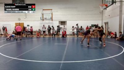 110-120 lbs Semifinal - Mabel Rogers, Republic vs Alexis Ruff, Purler