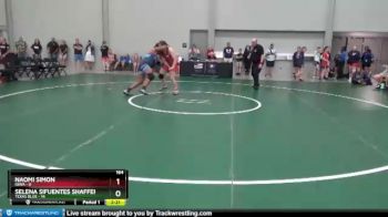 164 lbs Quarterfinals (8 Team) - Naomi Simon, Iowa vs Selena Sifuentes Shaffer, Texas Blue