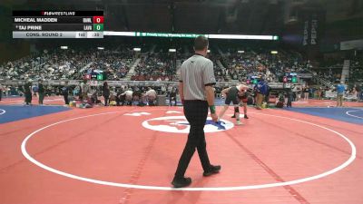 3A-215 lbs Cons. Round 2 - Micheal Madden, Rawlins vs Taj Prine, Lander Valley