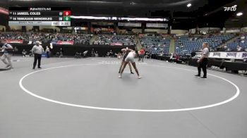 184 lbs Cons. Round 4 - 16 Temuujijn Mendbileg, Dakota Wesleyan vs 11 Jameel Coles, Grand View