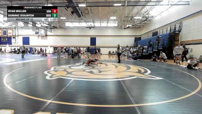 150 lbs Round Of 32 - Ryan Muller, Savage Wrestling Academy vs Dominic Staunton, Doughboys