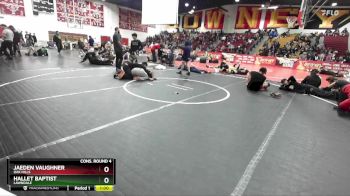 150 lbs Cons. Round 4 - Jaeden Vaughner, Oak Hills vs Hallet Baptist, Lawndale