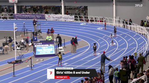 Youth Girls' 400m 8 And Under, Finals 1