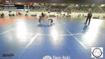 128 lbs Consolation - Nash Denison, Cowboy Wrestling Club vs Dane Lashbrook, Norman North
