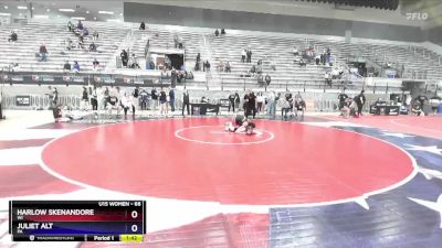 66 lbs 3rd Place Match - Harlow Skenandore, WI vs Juliet Alt, PA