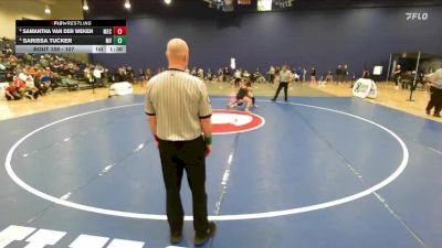 107 lbs Quarterfinal - Samantha Van Der Weken, Mecklenburg County High School vs Sarissa Tucker, Mountainview