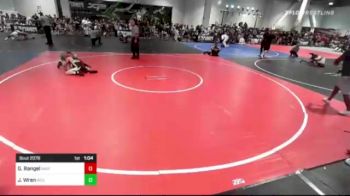 102 lbs Semifinal - Gavin Rangel, War Hammer vs Jadyn Wren, Red Wave