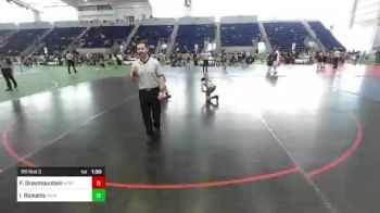 100 lbs Rr Rnd 3 - Fierce Graymountain, Northern Grapplers vs Izak Ricketts, Unattached