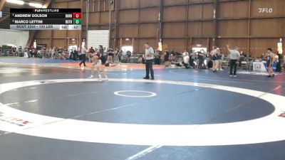 100 lbs Final - Andrew Dolson, Barn Brothers vs Marco Lettini, Ruthless Wrestling Club