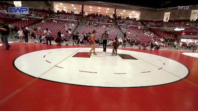 130 lbs Rr Rnd 2 - Laine Walker, McLoud vs Elizabeth Lopez, McLain High School Girls