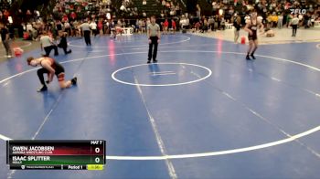 175 lbs Champ. Round 1 - Isaac Splitter, Holly vs Owen Jacobsen, Aurora Wrestling Club