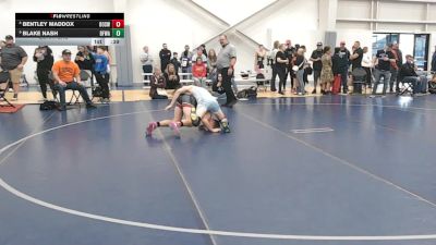 126 lbs Quarters - Blake Nash, Black Fox Wrestling Academy vs Bentley Maddox, Brothers Of Steel Wrestling Club