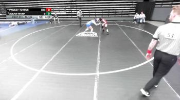 4A 135 lbs Cons. Round 3 - Alexis Mora, Dixie vs Paizley Torres, Hurricane