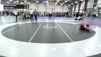 112 lbs Consi Of 8 #1 - Dominic Simpson, TN vs Freddy Smith, NY