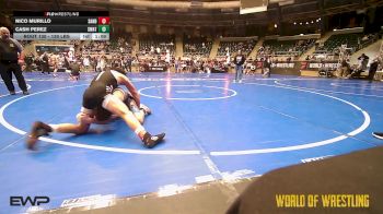 130 lbs 3rd Place - Nico Murillo, Sanderson Wrestling Academy vs Cash Perez, SWAT