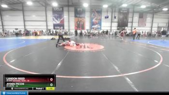 92 lbs Rd# 4- 2:00pm Friday Final Pool - Landon Reed, NCWAY National Team vs Ayden Picchi, PA White