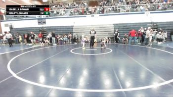 64 lbs Round 1 - Isabella Brown, Team Real Life Wrestling vs Kinley Leonard, Lakeland Wrestling Club
