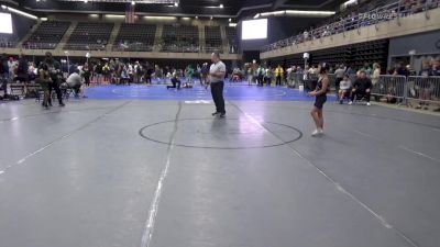 75 lbs Consi Of 8 #2 - Javi Franco, Quakertown vs Ali Ford, Milford Mill