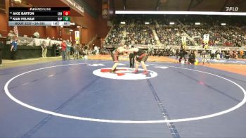 2A-285 lbs Cons. Round 2 - Kian Pelham, Big Piney vs Jace Barton, Kemmerer