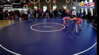 136-139 lbs Round 2 - Liam Wilson, Mars vs Hayden Leet, Mat Factory