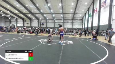 138 lbs Quarterfinal - Murphy Massey OHanlon, Mat Demon WC vs Cesar Solorio, Independent