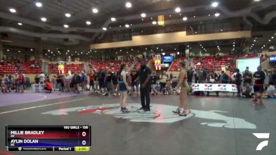 138 lbs Quarterfinal - Millie Bradley, OK vs Aylin Dolan, NE