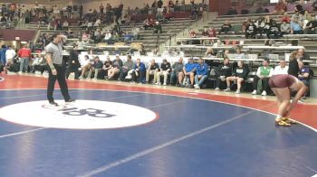 5A 130 lbs Quarterfinal - Raylee Hunter, Lake Hamilton vs Jaiden Salinas-Ryun, VAN BUREN HIGH SCHOOL