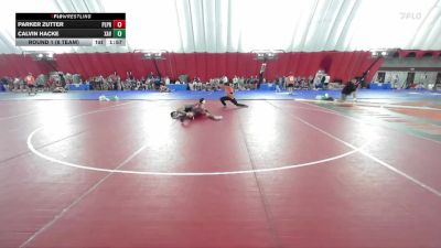 144 lbs Round 1 (8 Team) - Parker Zutter, Pequot Lakes/Pine River-Backus vs Calvin Hacke, Xavier-Cedar Rapids A